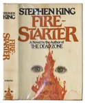 Stephen King Signed First Edition of ''Firestarter'' -- Signed in 1980, a Week Before Its Official Publication